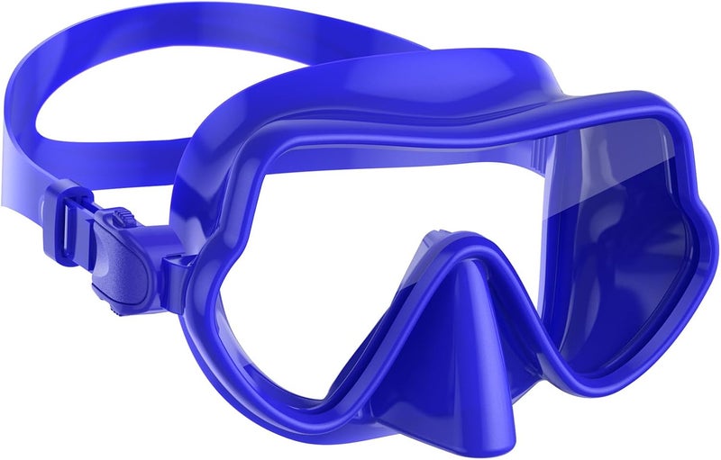 W WSTOO WSTOO Frameless Swim Goggles with Nose Cover for Adults, Panoramic Anti-Glare & Anti-Fog Tempered Glass Lenses, and Perfect Seal Food-Grade Silicone Skirt, Suitable for Snorkelling and Diving - Image 1